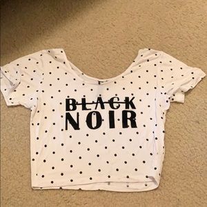 Cute Polk dot crop top!